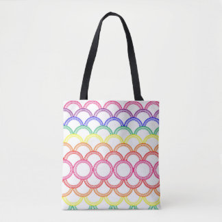 Rainbow Fans Tote Bag