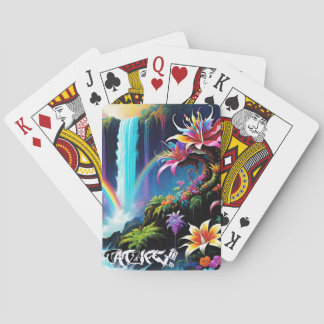 Rainbow Fantasy Forest Classic Playing Cards