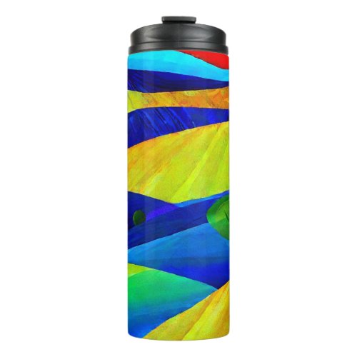 Rainbow Fantasy Hills Landscape Thermal Tumbler