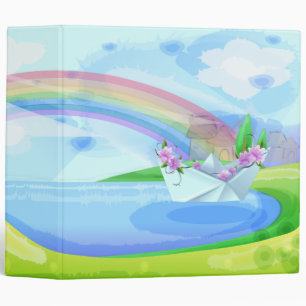 Rainbow Fantasy Pond Binder