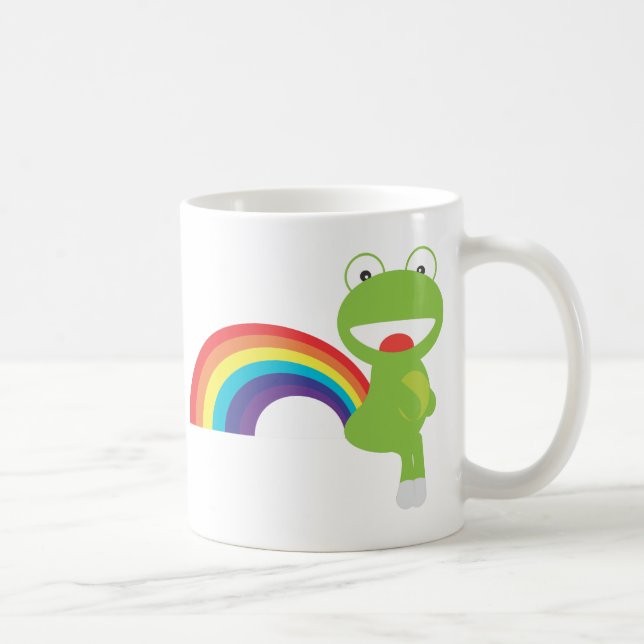 Rainbow Farts Coffee Mug (Right)