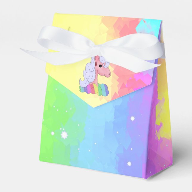 rainbow favor boxes (Front Side)