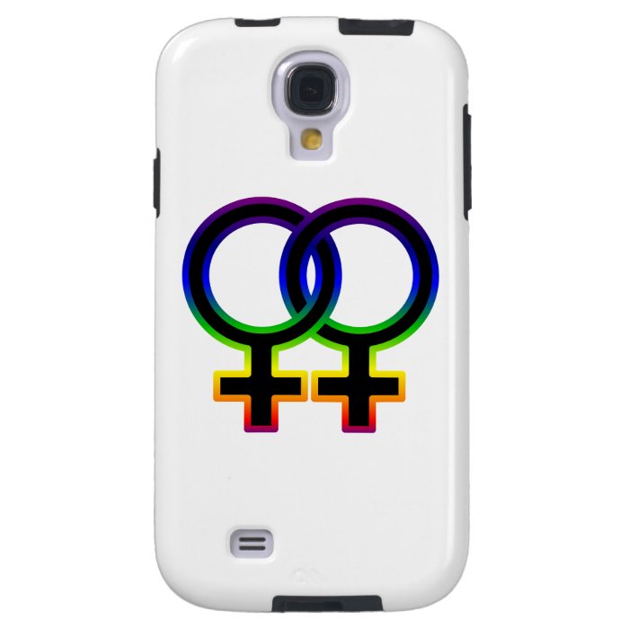 Rainbow Female Homosexual Symbol