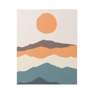 Rainbow Field Gallery Wrap