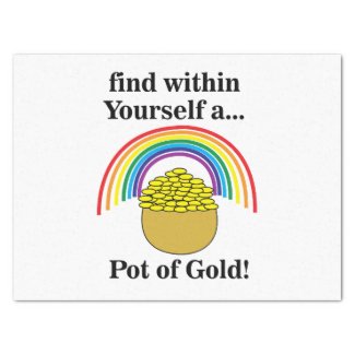 Rainbow Find Within Yourself A Pot Of Gold