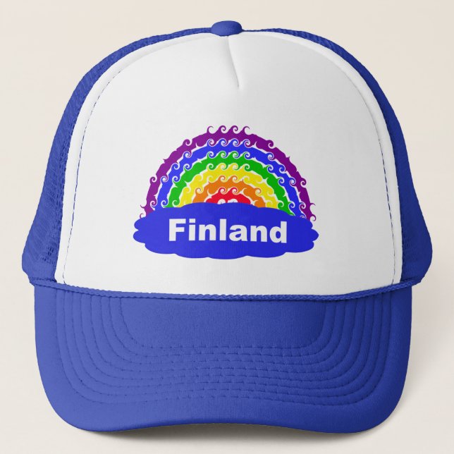 Rainbow Finland hat (Front)