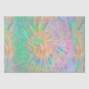 Rainbow Fireworks Tie Dye Wrapping Paper