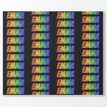 [ Thumbnail: Rainbow First Name "Emma"; Fun & Colorful Wrapping Paper ]