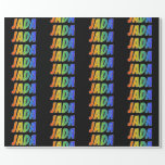 [ Thumbnail: Rainbow First Name "Jada"; Fun & Colorful Wrapping Paper ]