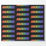 [ Thumbnail: Rainbow First Name "Mackenzie"; Fun & Colorful Wrapping Paper ]