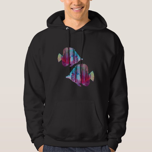 Rainbow Fish 382 Hoodie (Front)