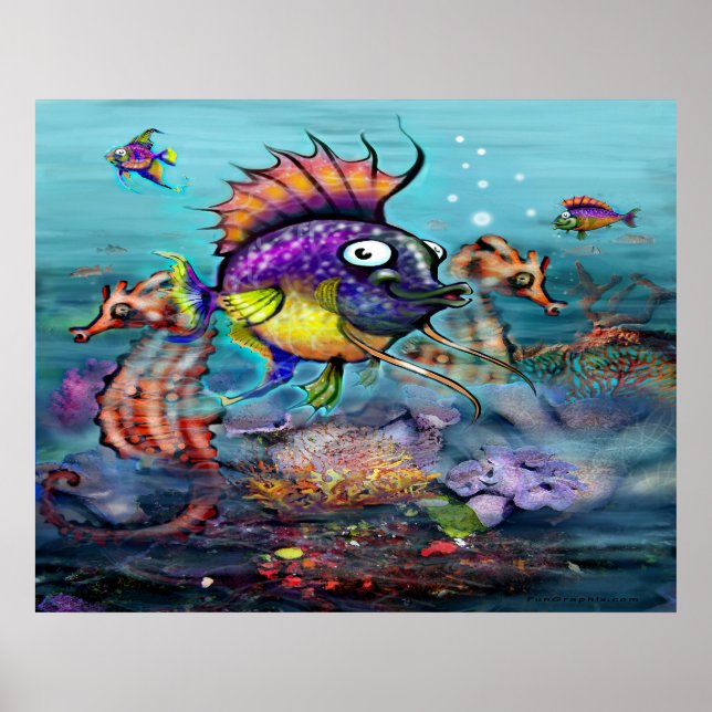 Rainbow Fish Poster (Front)