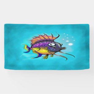 Rainbow Fish Poster Banner