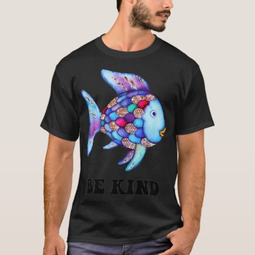 Rainbow Fish Teacher Life Teaching Back To School  T_Shirt