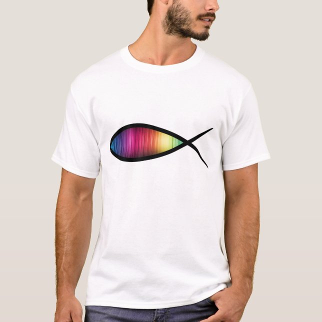 Rainbow Fish Tee (Front)