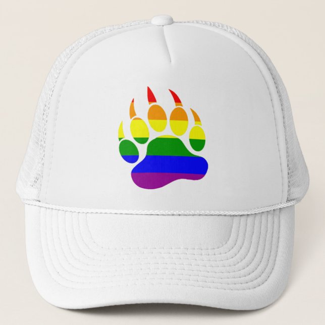 Rainbow flab bear claw-Hat Trucker Hat (Front)