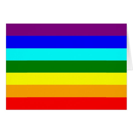 Rainbow Flag (Front Horizontal)