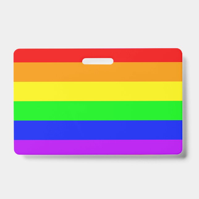 Rainbow Flag Badge (Front)