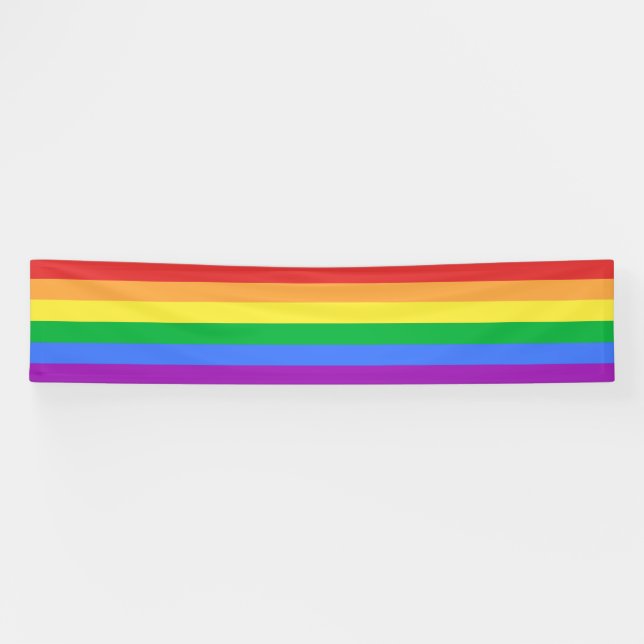 Rainbow Flag Banner (Horizontal)