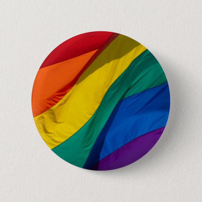 Rainbow Flag Button (Front)