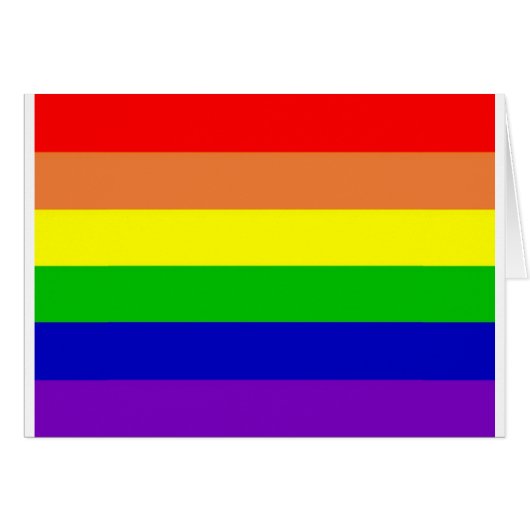 Rainbow Flag Cards (Front Horizontal)