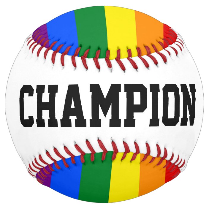 Rainbow Flag Colors Your Ideas Softball Zazzle Com