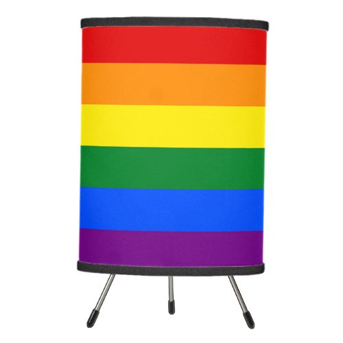 RAINBOW FLAG COLORS  your ideas Tripod Lamp