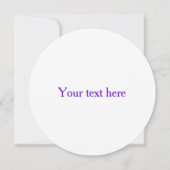 RAINBOW FLAG COLORS + your text (Back)