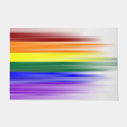 Rainbow Flag Door Mats