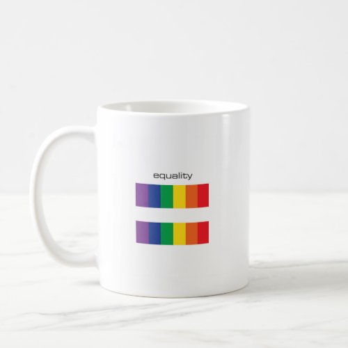 Rainbow Flag Equality Symbol Mug