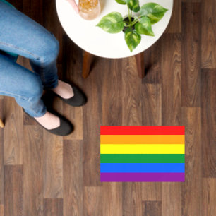 Rainbow Flag floor stickers, LGBT & Pride Decals