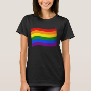 Rainbow Flag Gay Pride LGBT Love is Love LGBTQ T-Shirt