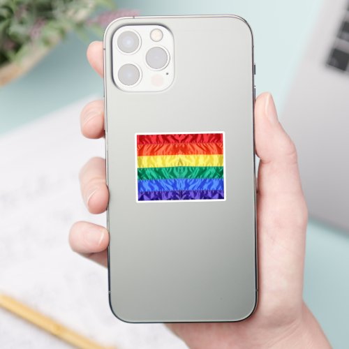 Rainbow Flag Gay Pride LGBTQ LGBT love is love Sticker