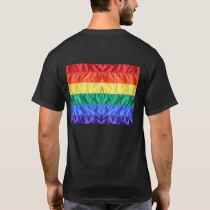 Rainbow Flag Gay Pride LGBTQ LGBT love is love T-Shirt