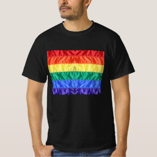 Rainbow Flag Gay Pride LGBTQ LGBT love is love T-Shirt