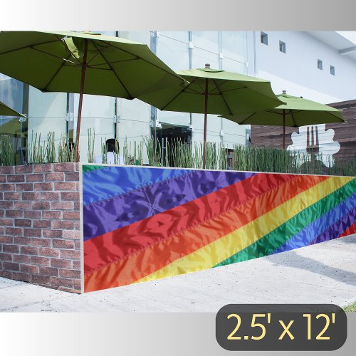 Rainbow flag gay pride rainbow stripes LGBT LGBTQ  Banner