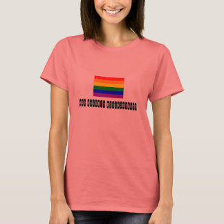 rainbow flag, God Doens't Discriminate T-Shirt