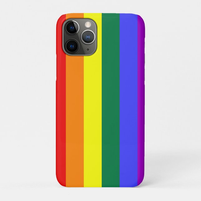 rainbow flag iPhone / iPad case (Back)