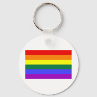 Rainbow Flag Keychain