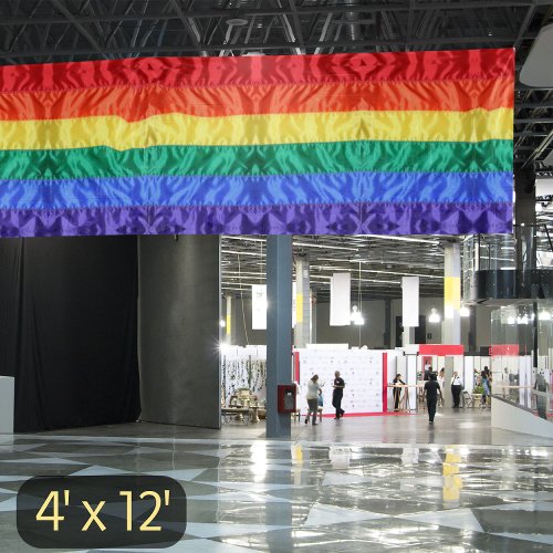 Rainbow flag LGBT rainbow stripes gay pride LGBTQ  Banner