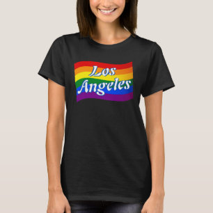Rainbow Flag Los Angeles Gay Pride LGBT LGBTQ T-Shirt