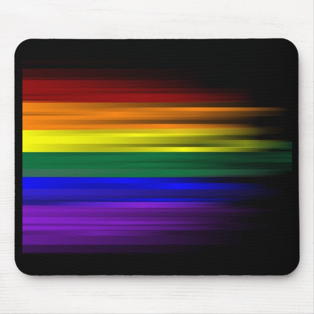 Rainbow Flag Mousepad (Front)