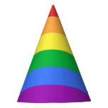 Rainbow Flag Party Hat