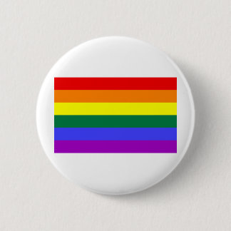 Rainbow Flag Pinback Button