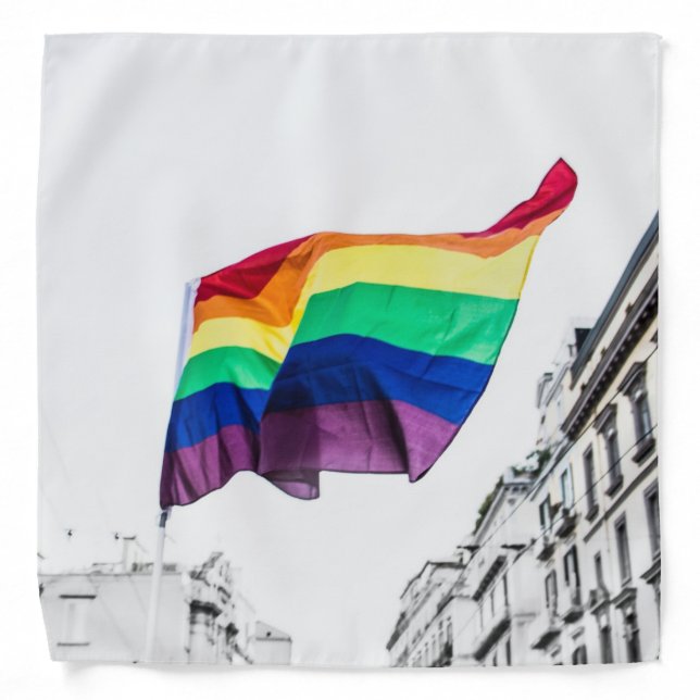 Rainbow Flag Pride Bandana (Front)