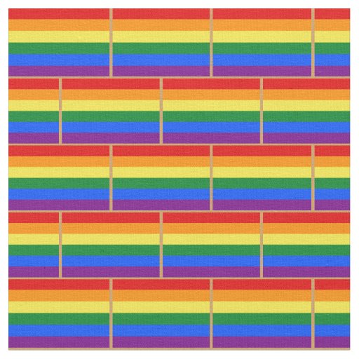 Rainbow Flag & Pride community fashion / LGBT Fabric