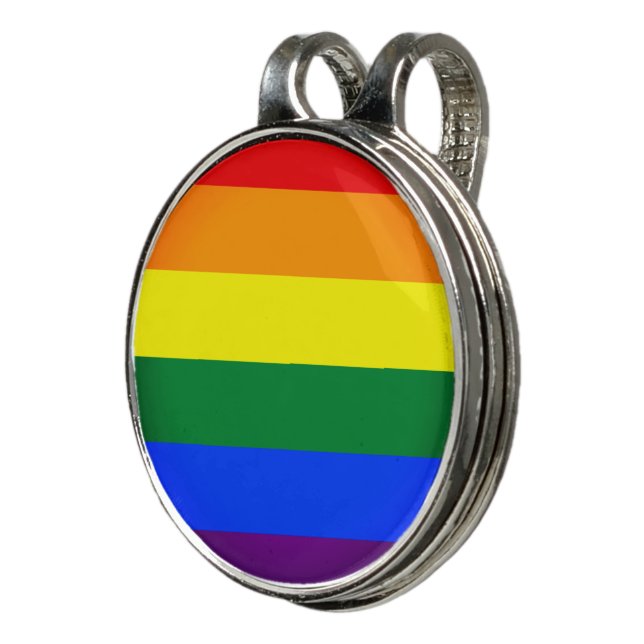 Rainbow Flag & Pride, love golfing community /LGBT Golf Hat Clip (3/4)