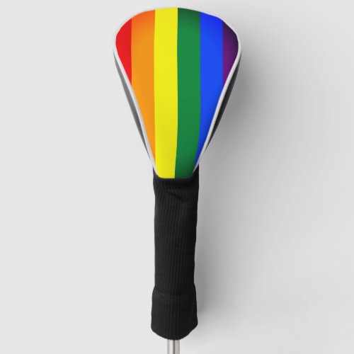 Rainbow Flag  Pride love golfing community LGBT Golf Head Cover