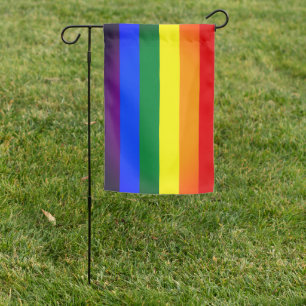 Rainbow Flag & Pride parade Garden /LGBT community