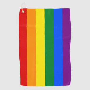 Rainbow Flag & Pride parade Golf / LGBT community Towel